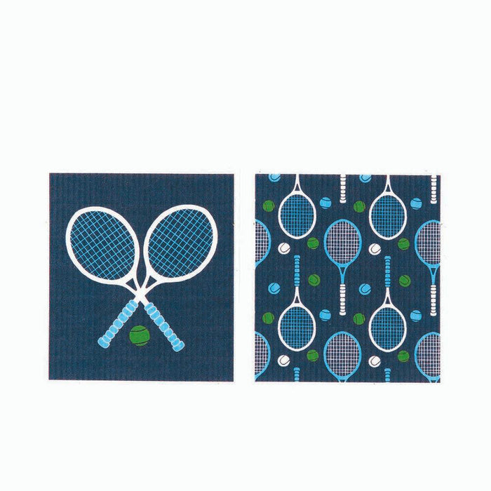 TENNIS blu Cloths Reusable Sponge-Cloth, Set of 2