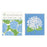 Blue Hydrangea blu Eco Sponge Cloths (Set of 2)