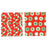 Candy Cane Joy blu Eco Sponge Cloths (Set of 2)