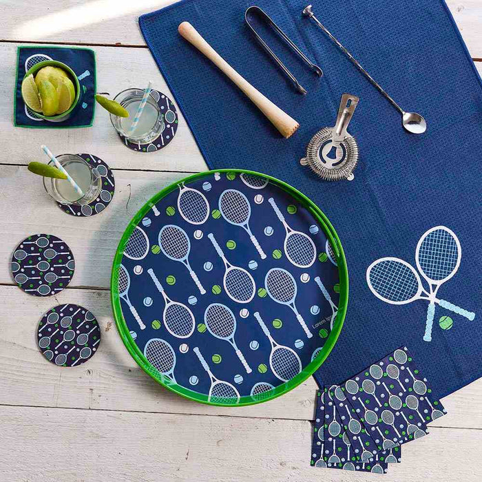 TENNIS 15 Inch Round Tray (Available: 02/05/2025)