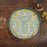 Floral Stag 15 Inch Round Tray