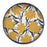 Marigold 15 Inch Round Tray