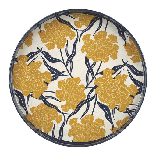 Marigold 15 Inch Round Tray