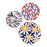 FIELD OF FLOWERS Cotton Dish Covers, set of 3