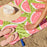 WATERMELON PARTY Reversible Beach Towel