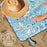 Turtles Aqua Reversible Eco Beach Towel