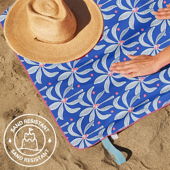 Palm Bunch Reversible Eco Beach Towel