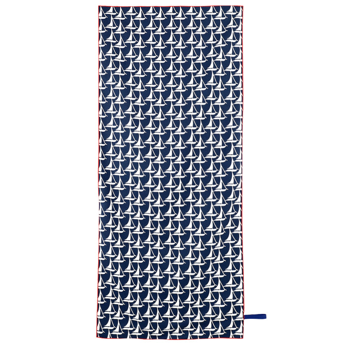 SAILBOATS Reversible Beach Towel