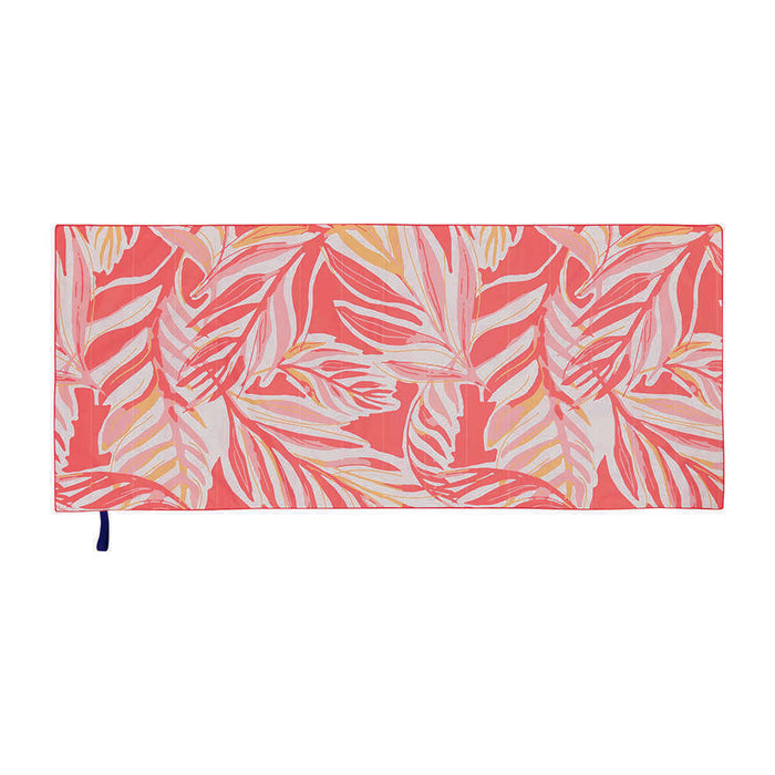 FLAMINGO PINK Reversible Beach Towel