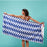 BLUE FIN Reversible Beach Towel