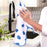 Clams blu Kitchen Tea Towel-DBL
