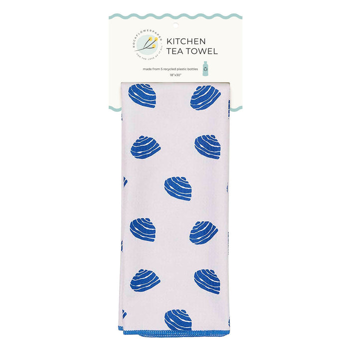 Clams Eco Kitchen Tea Towel