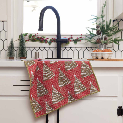 Filigree Trees Eco Kitchen Tea Towel