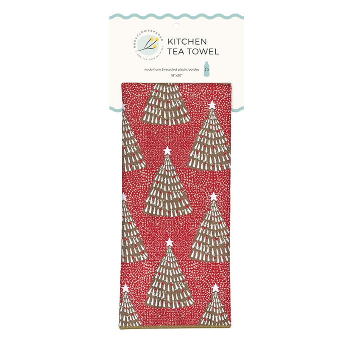 Filigree Trees Eco Kitchen Tea Towel