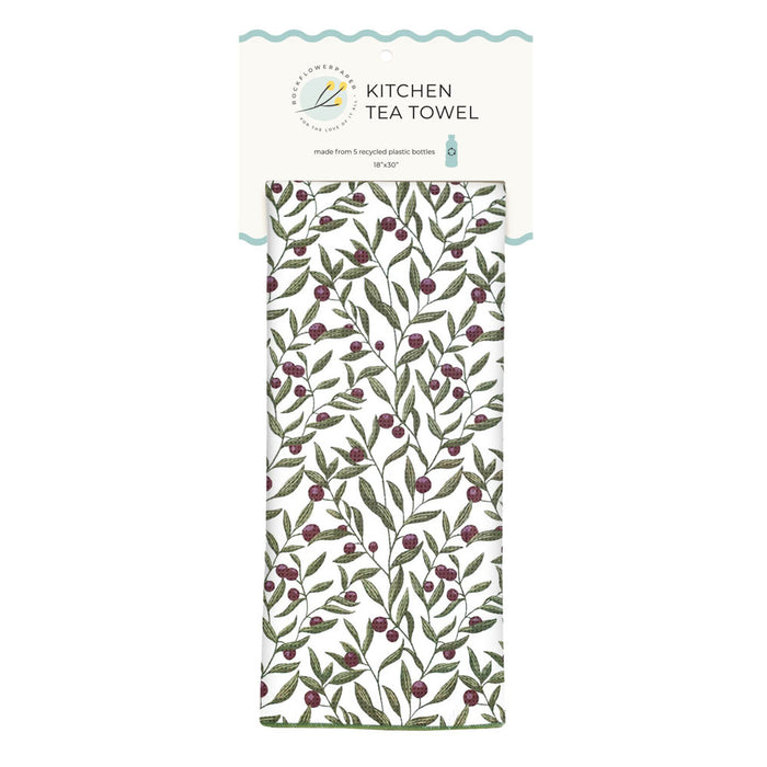 Olives Eco Kitchen Tea Towel
