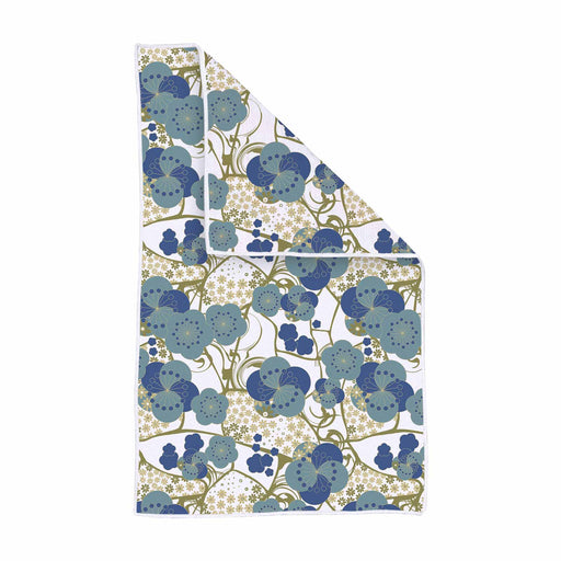 Kintsugi Blue blu Kitchen Tea Towel