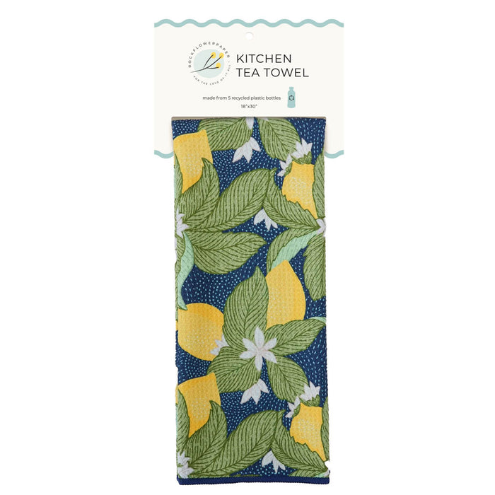Vintage Lemons Eco Kitchen Tea Towel
