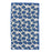 MODERN POPPY BLUE blu Kitchen Tea Towel