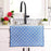 Fifer Navy blu Kitchen Tea Towel-DBL
