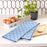 Fifer Navy blu Kitchen Tea Towel-DBL