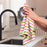 WATERMELON STRIPE blu Kitchen Tea Towel