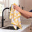 LEMON PARTY blu Kitchen Tea Towel