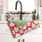 SCANDI ORNAMENTS blu Kitchen Tea Towel