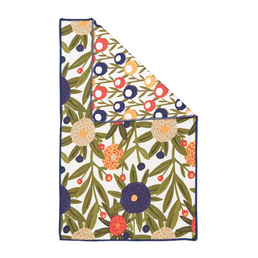 Harvest Sunshine blu Kitchen Tea Towel