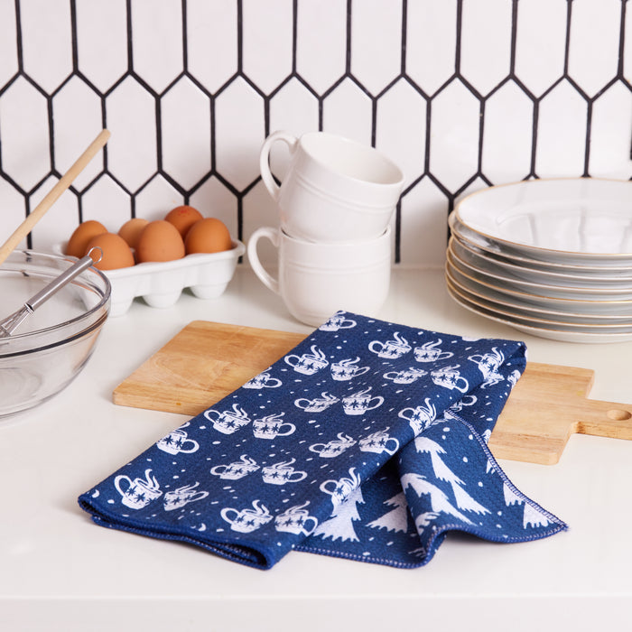 Nordic Mugs Eco Kitchen Tea Towel