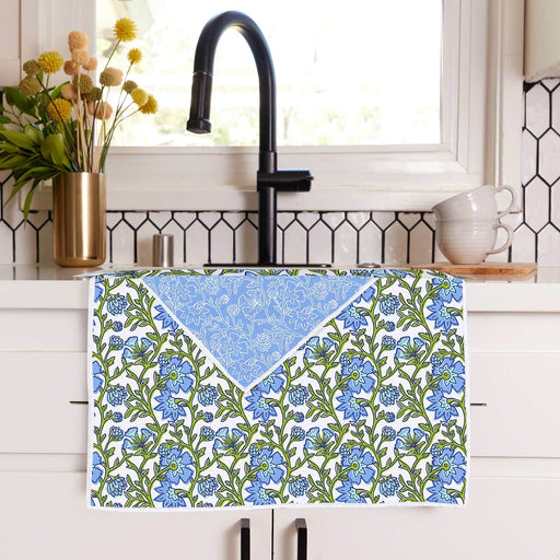 Sloane blu Kitchen Tea Towel