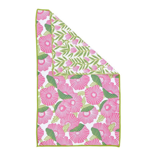 Poppy Papaver blu Kitchen Tea Towel