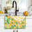 LEMON BLOSSOMS blu Kitchen Tea Towel (Available: 01/17/2025)