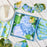 BLUE HYDRANGEA blu Kitchen Tea Towel (Available: 03/28/2025)