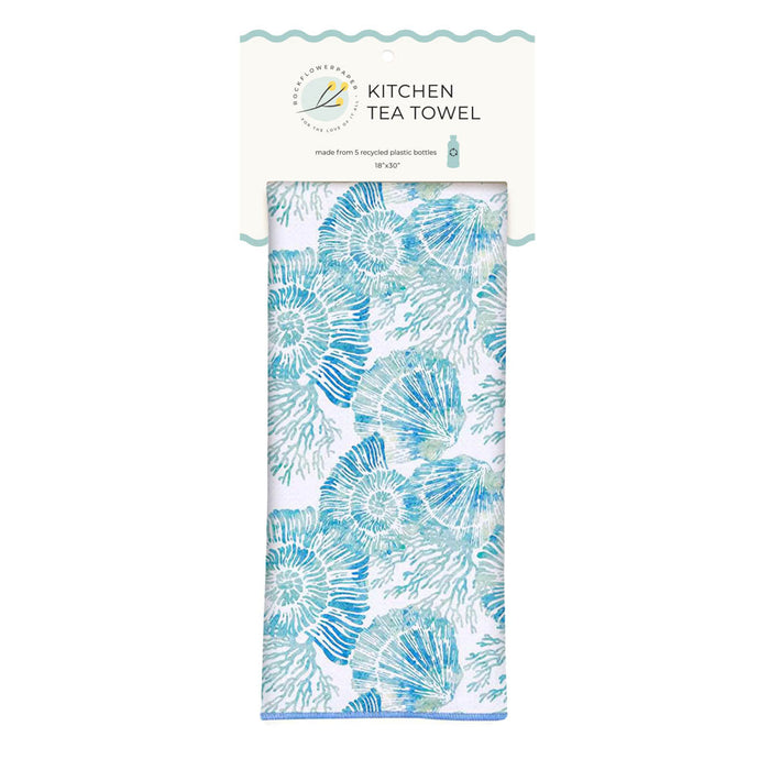 Nautilus Shells Eco Kitchen Tea Towel