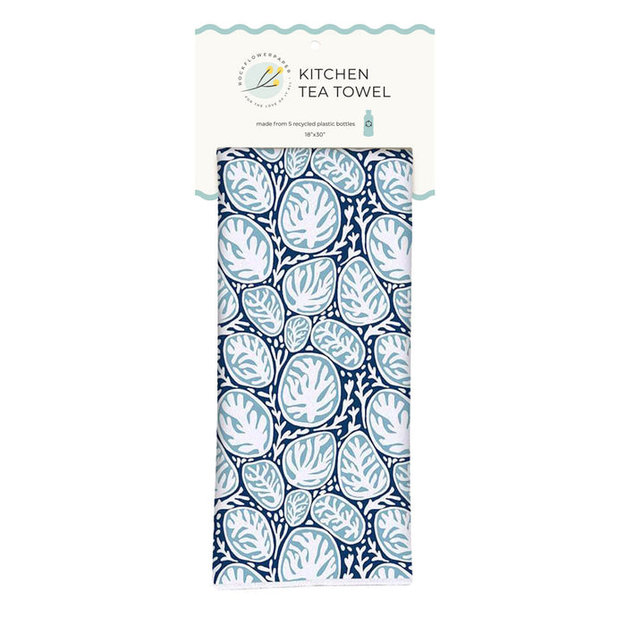 Coral Garden Eco Kitchen Tea Towel