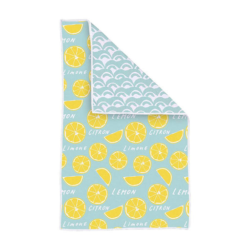 Limone blu Kitchen Tea Towel