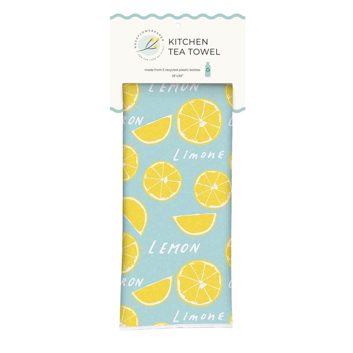 Limone Eco Kitchen Tea Towel