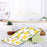 Limone Blossoms blu Kitchen Tea Towel