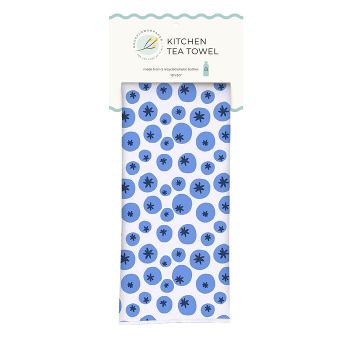Blueberry Medley Eco Kitchen Tea Towel