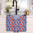 STRAW SUNFLOWER RED blu Kitchen Tea Towel