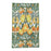 Icelandic Poppies Gold blu Kitchen Tea Towel