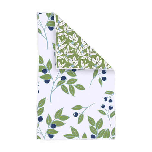 Blueberry Branch blu Kitchen Tea Towel