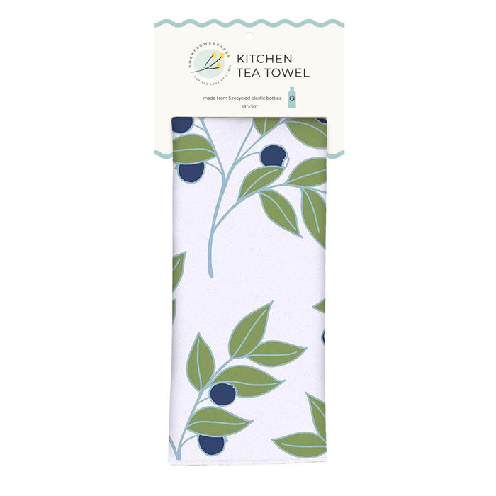 Blueberry Branch Eco Kitchen Tea Towel