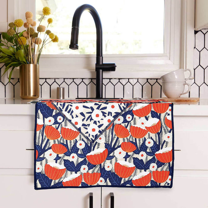 Buttercup blu Kitchen Tea Towel