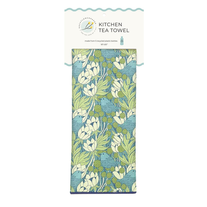 Chickadee Green Eco Kitchen Tea Towel