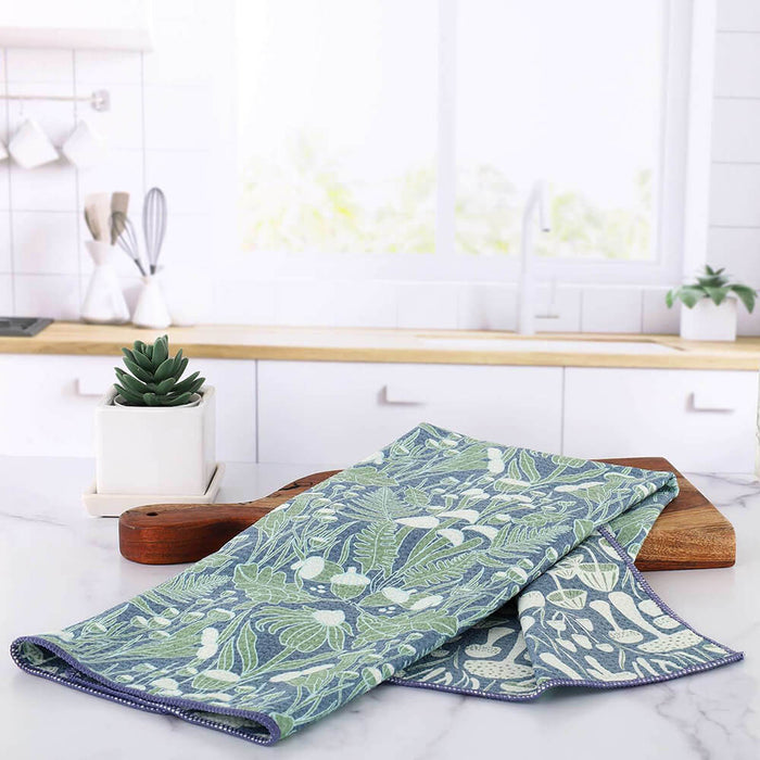 Mushroom Forest Tea Towel