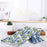 Soft Bloom Blue Green blu Kitchen Tea Towel