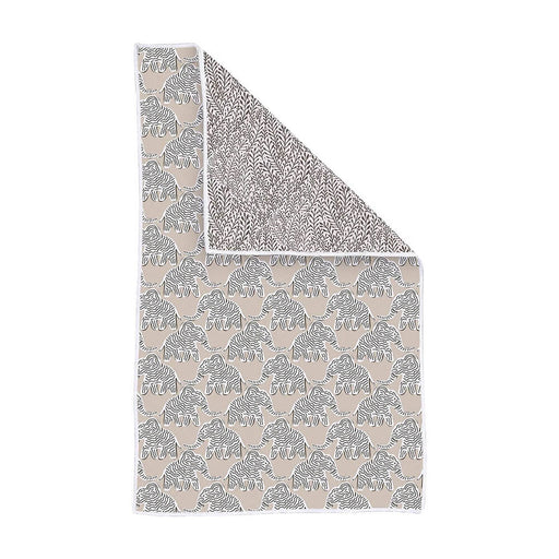 Elephants Tan blu Kitchen Tea Towel