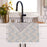 Elephants Tan blu Kitchen Tea Towel