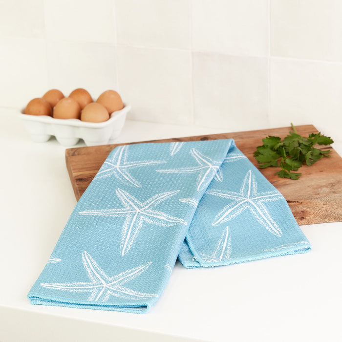 STARFISH blu Kitchen Tea Towel